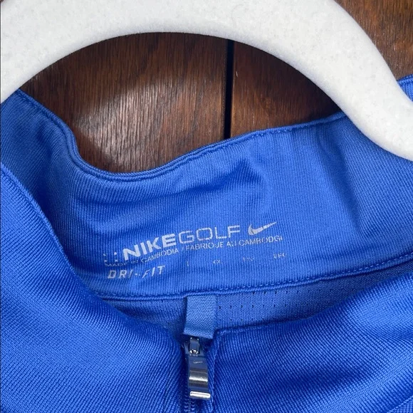 Nike Golf Blue Dri-FIT Quarter-Zip Pullover XXL - Picture 2 of 3
